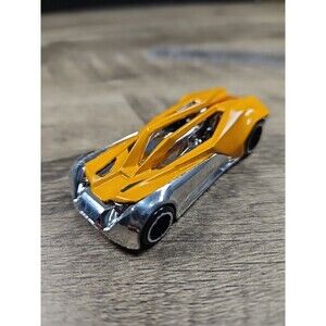Hot Wheels Split Vision Yellow  Diecast 1/64 Mattel Loose Toy Car